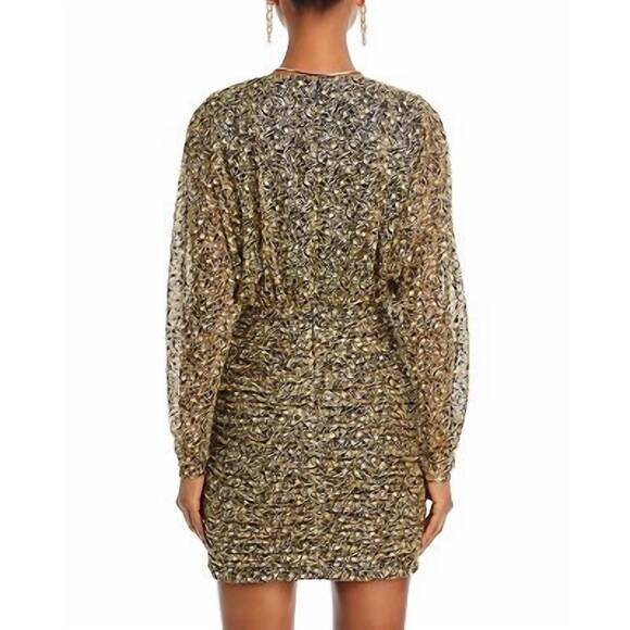 NEW RAMY BROOK opal mini dress in navy magic mesh - aseduan.cl